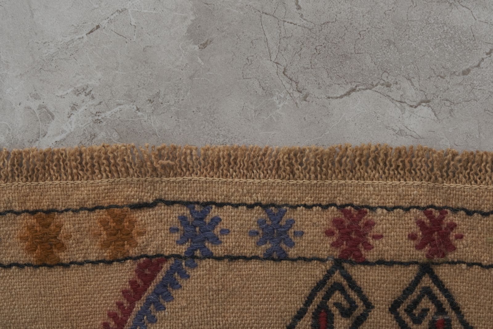Textiles Vintage Jajim Kilim Runner Rug   Stair Carpet photo