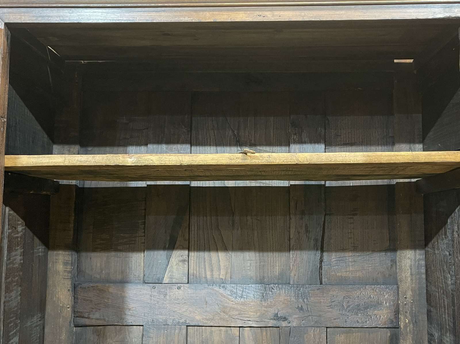 photo furniture Breton Wardrobe In Cherry And Chestnut