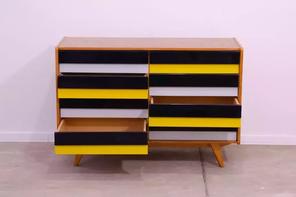 Mid Century Chest Of Drawers U 458 By Jiri Jiroutek Czechoslovakia 1960s photo Furniture
