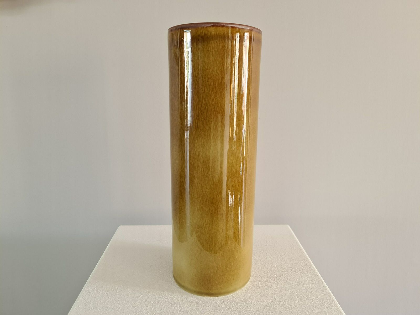 Tube Vase Of The 50s / Signed / Georges Jouve Style / Glazed Ceramics / 1950 / France / Artist / Mid Century / Xxth Century photo buy