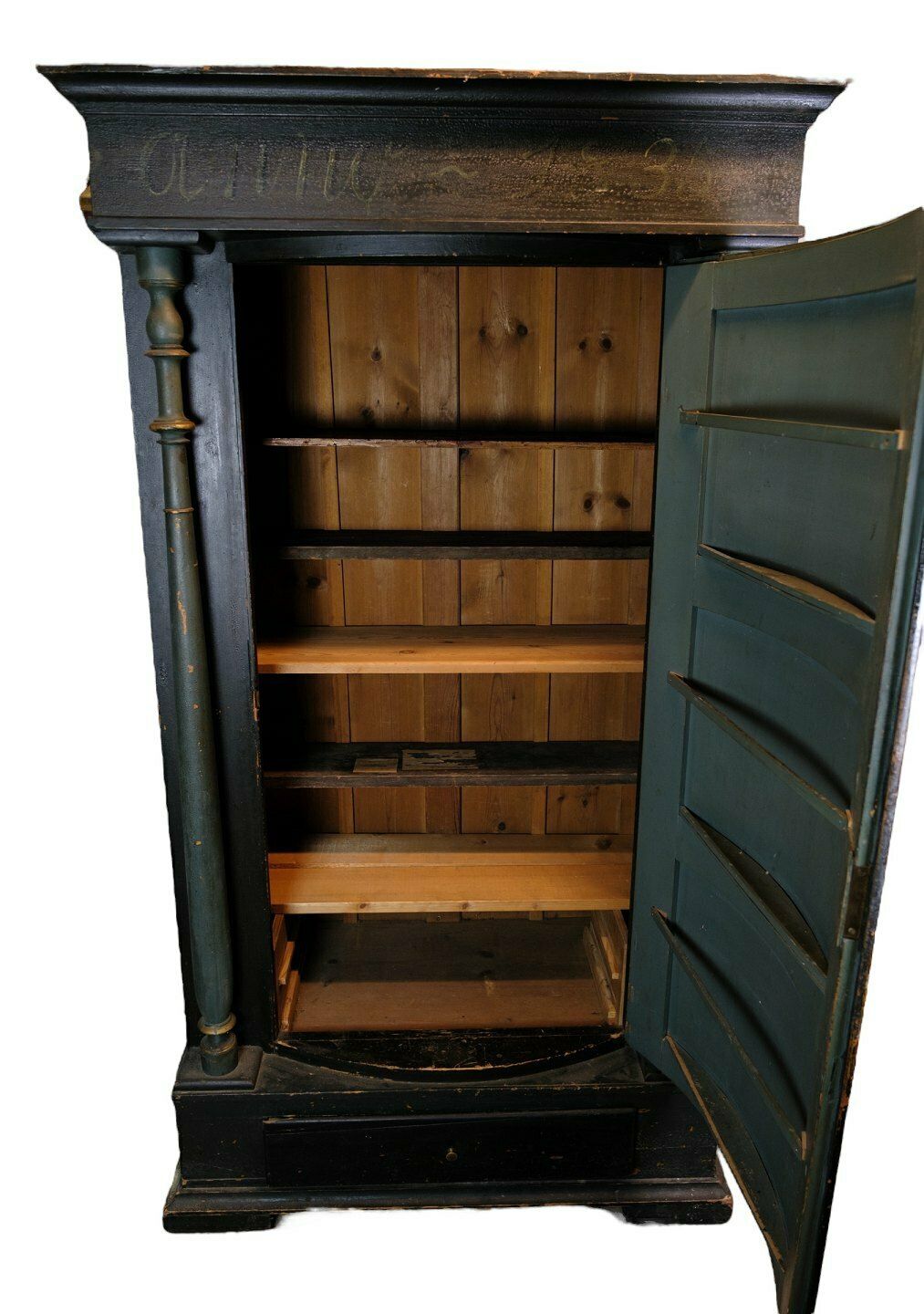 Hedebo Cabinet With Flowers Decoration From 1836s photo 1405.0