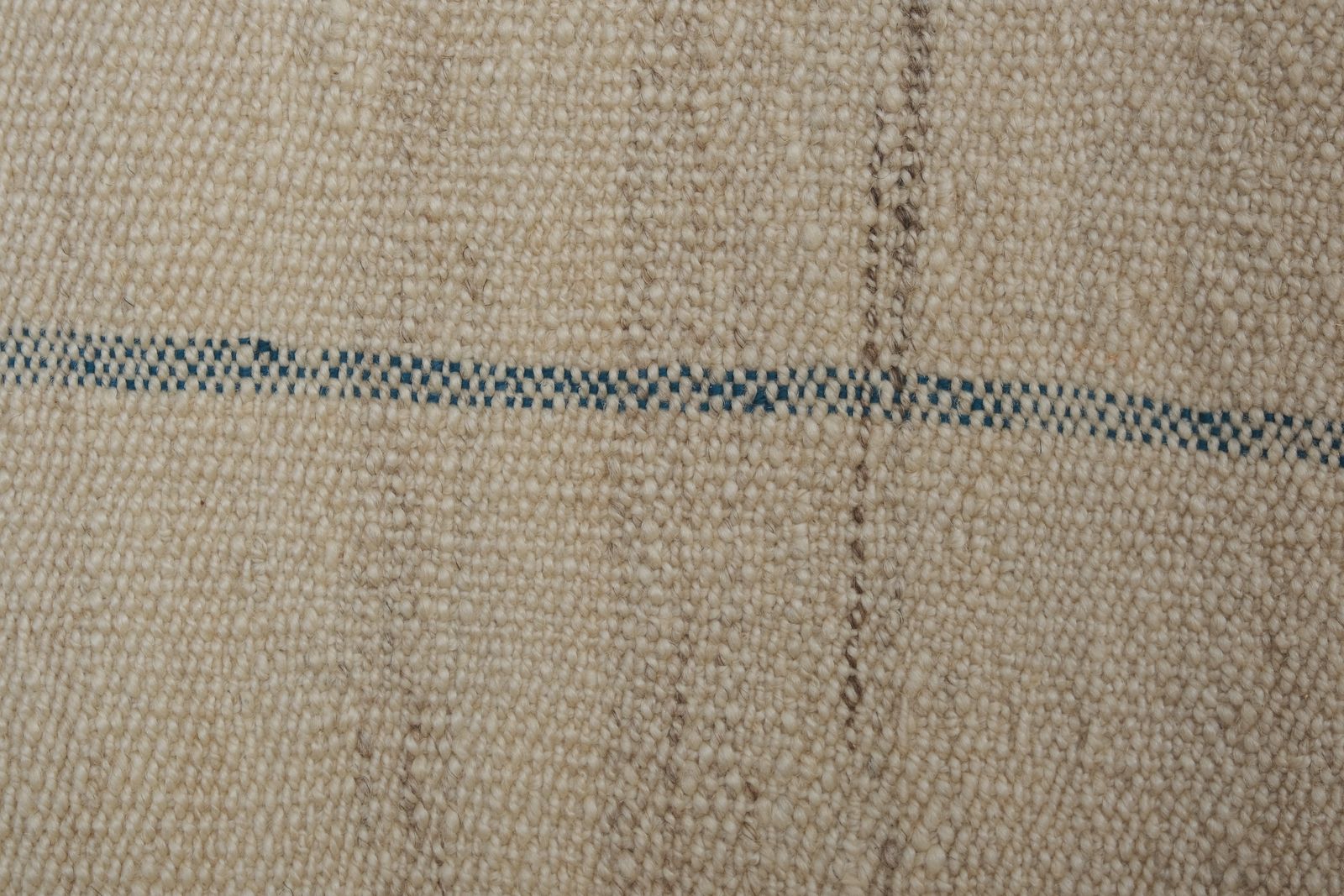 Mid Century Eco Friendly Handwoven Farmhouse Kilim Runner 2'6" X 16'6" photo for sale