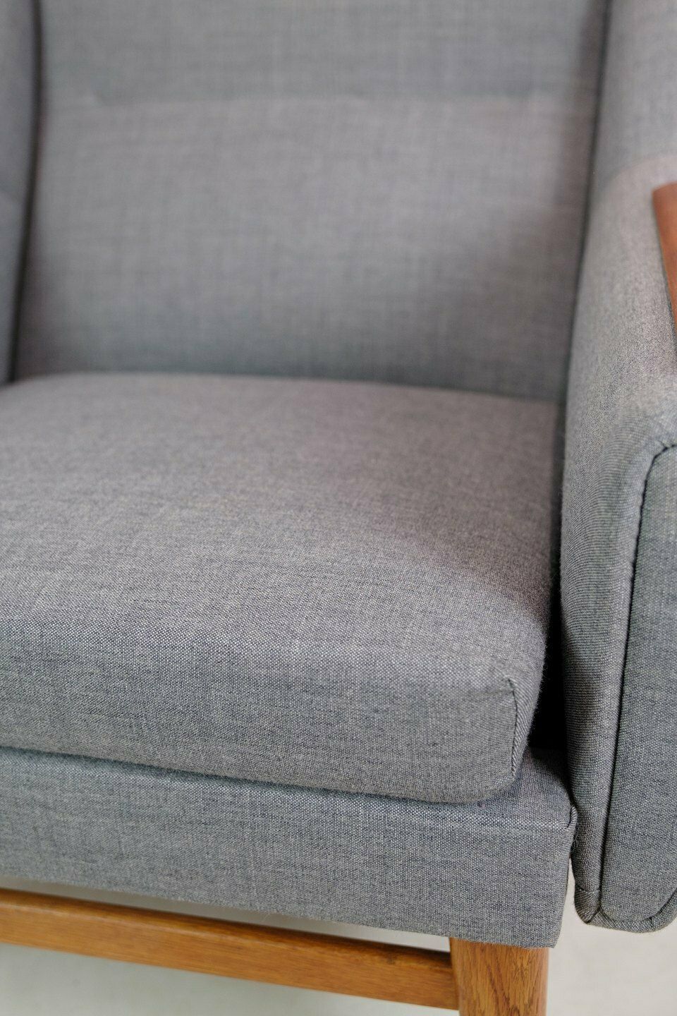 Armchair In Oak & Teak, Danish Design From 1960s photo Furniture