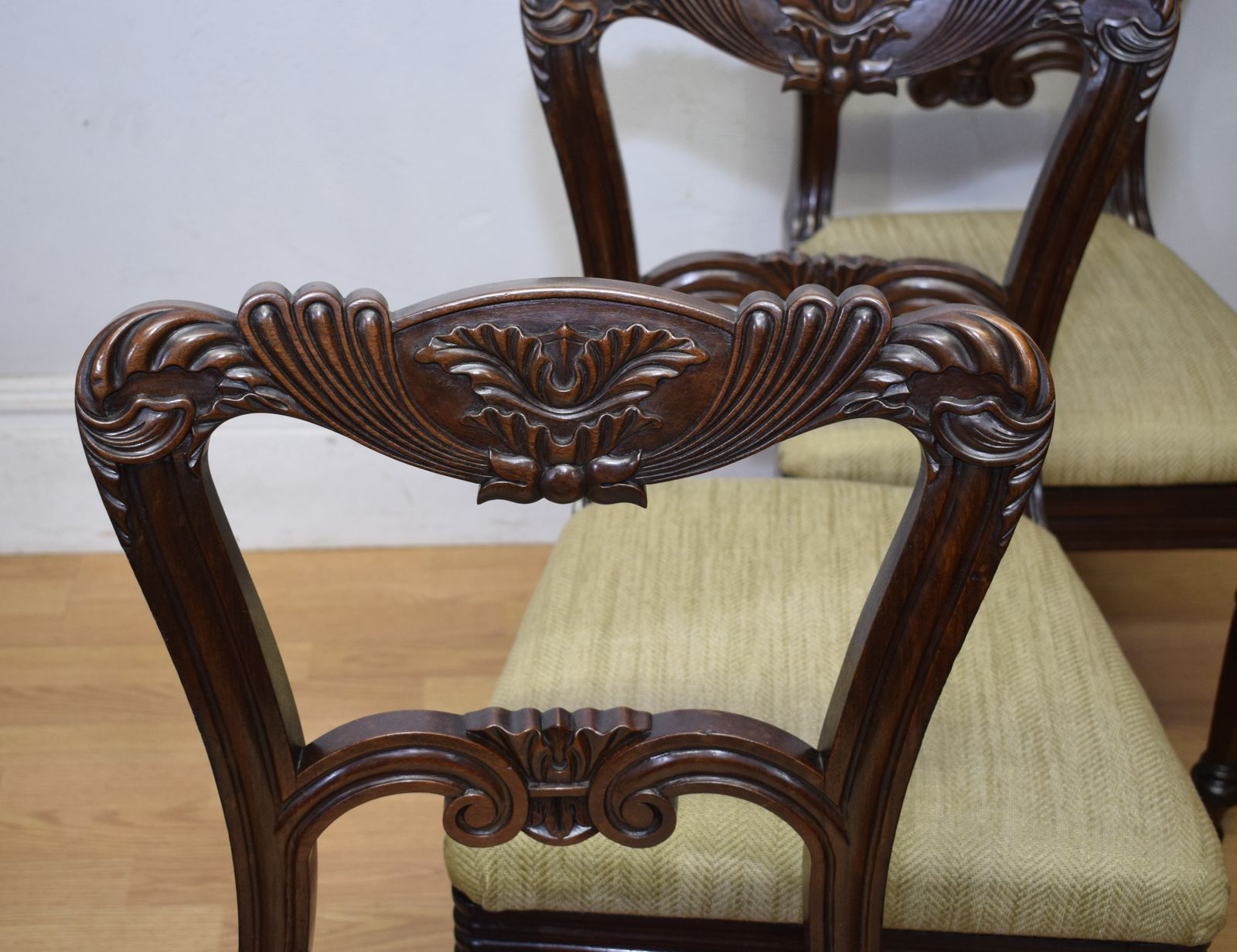 photo for sale 3 Regency Dining Chairs, 1800s