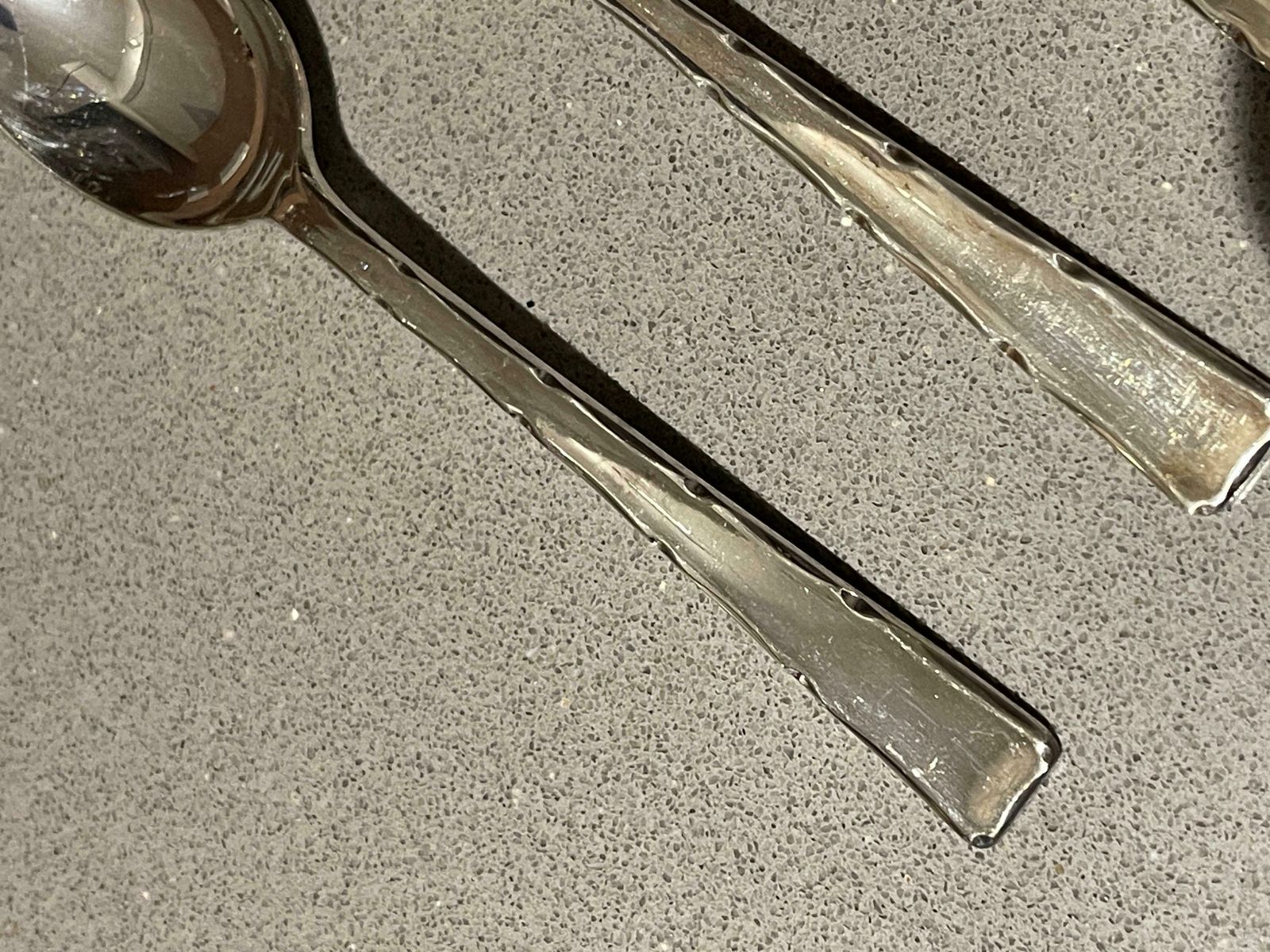25 Antique Spoon English Silver Demitasse Coffee Tea Spoons 4 Set Of 6 photo 490.0