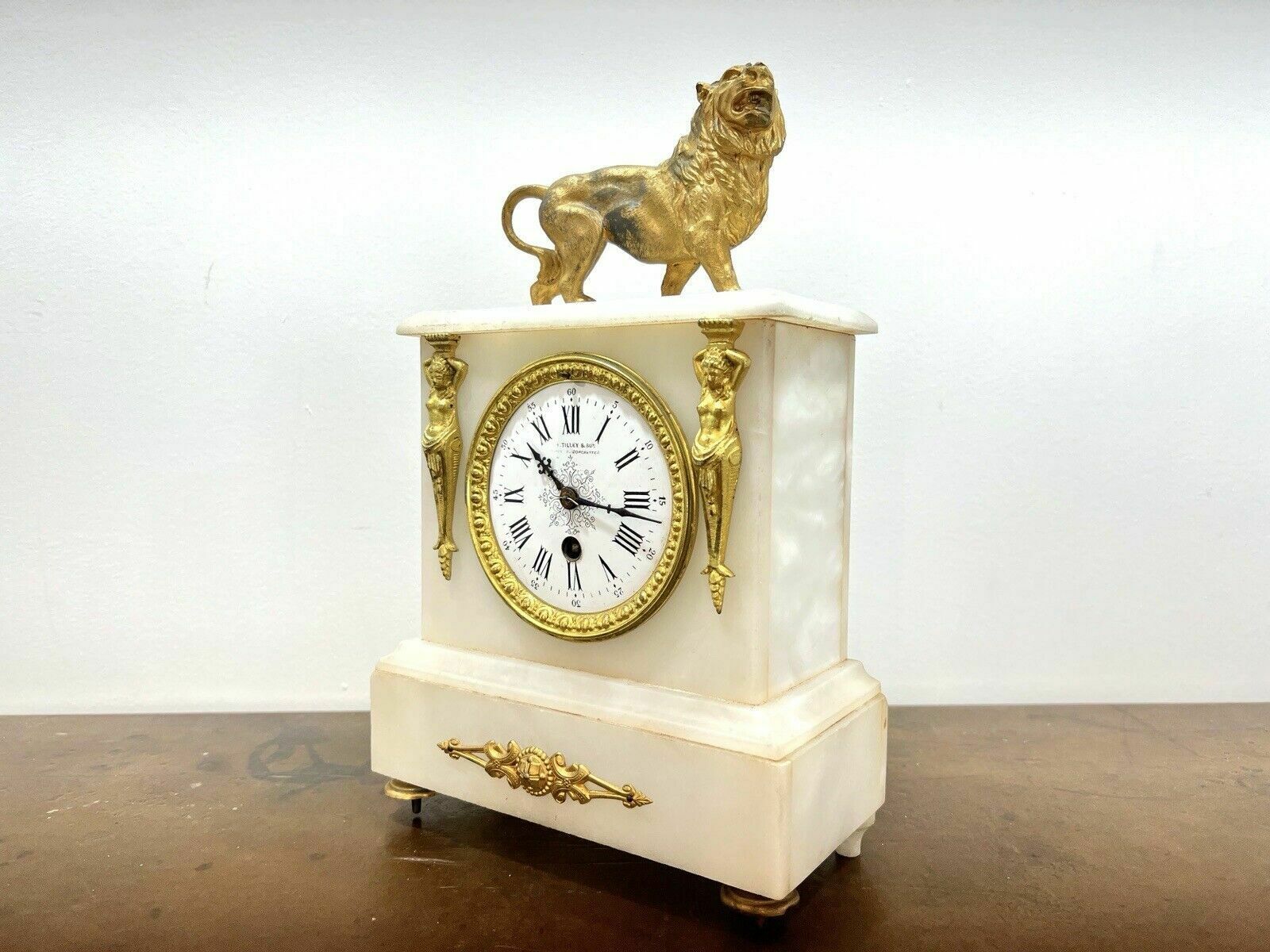 M.H. Tilley & Sons, 20th Century Mantel Clock photo furniture