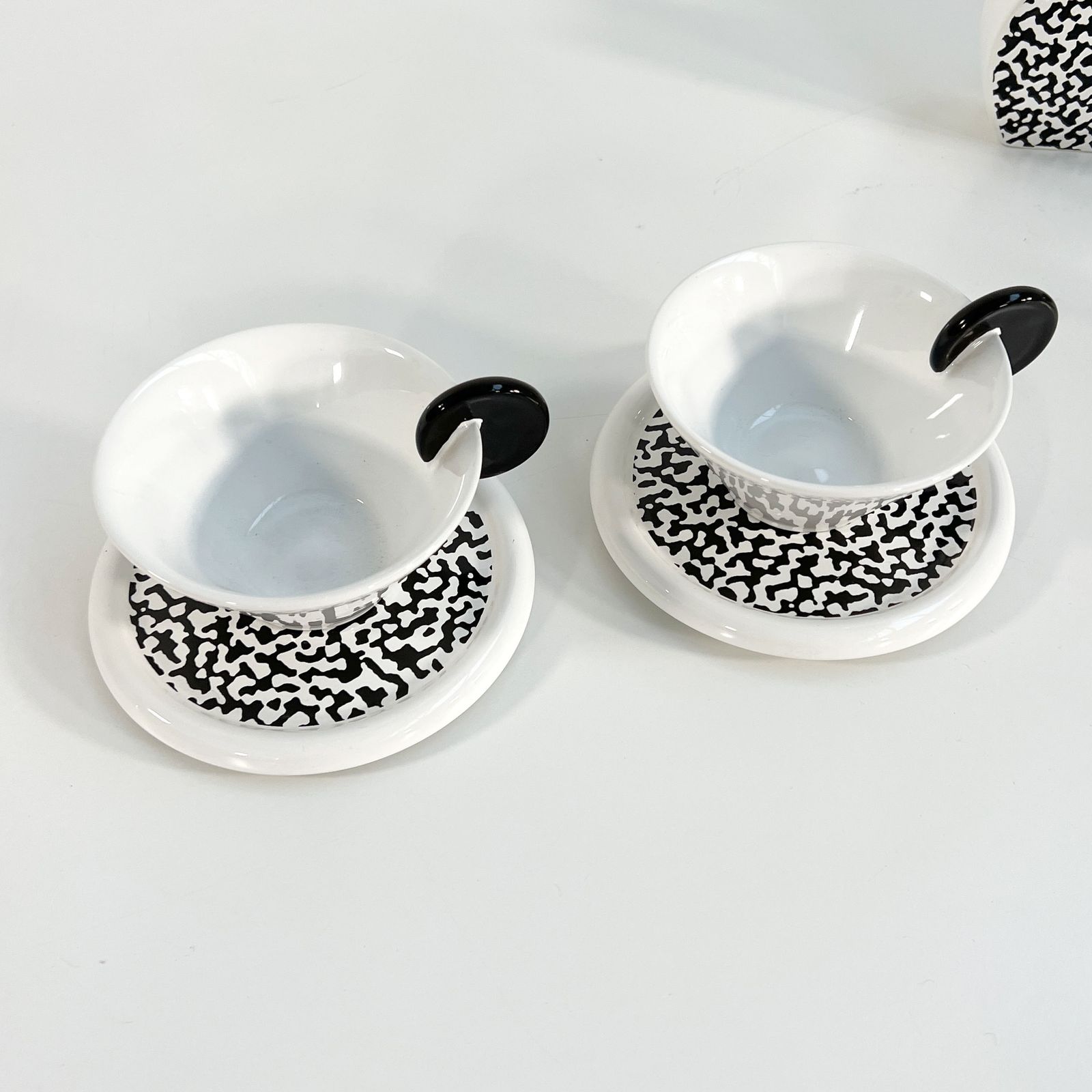 Tea Service With Cookie Jar By L. Saccardo & M. Materassi For Mas Italy, 1980s photo Home Decor