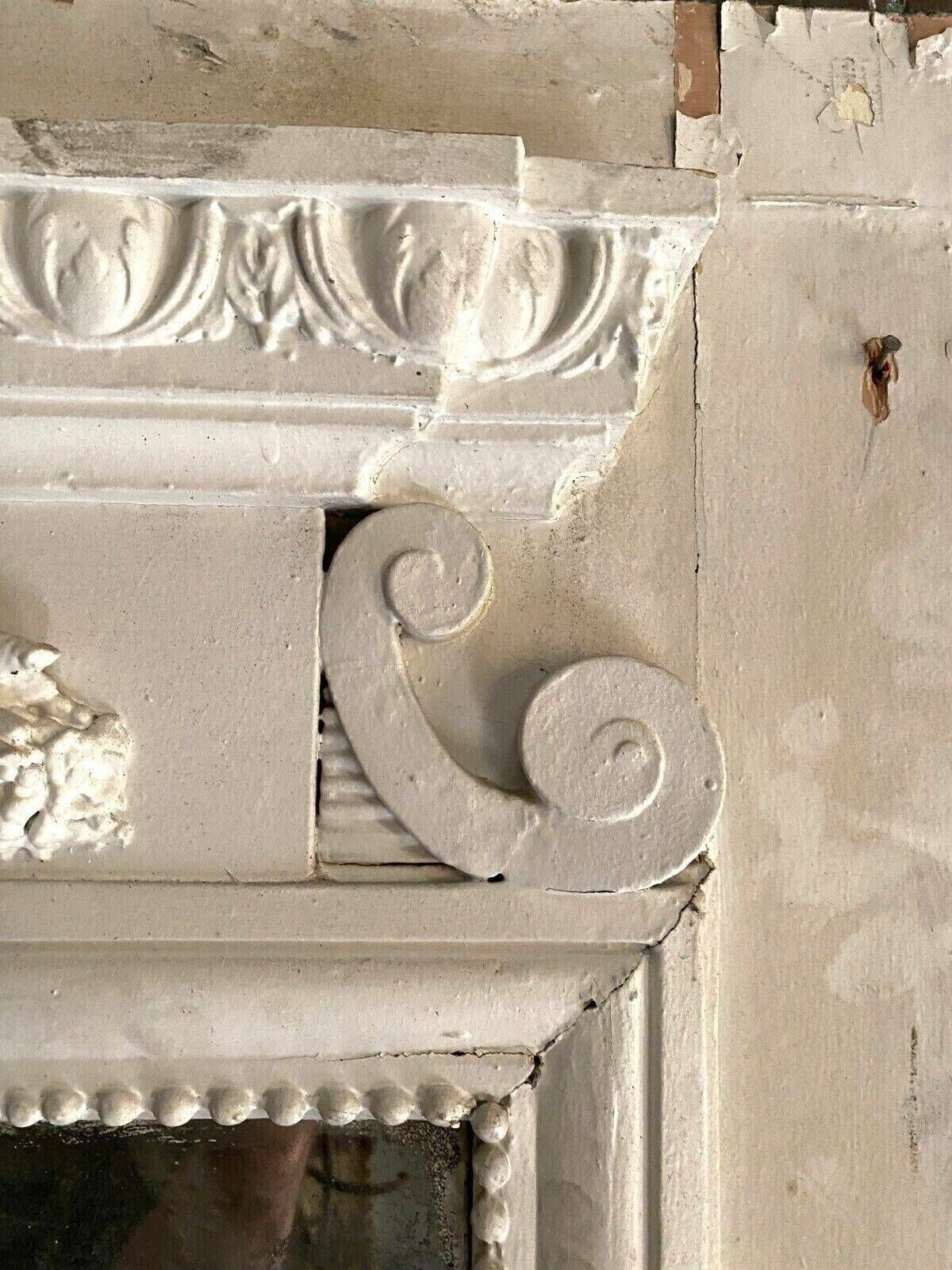 Napoleon III Style Mirror In Carved Wood And Stucco 19th Century photo 1852.73