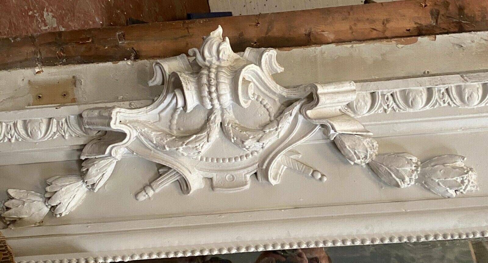 Napoleon III Style Mirror In Carved Wood And Stucco 19th Century photo vinterior