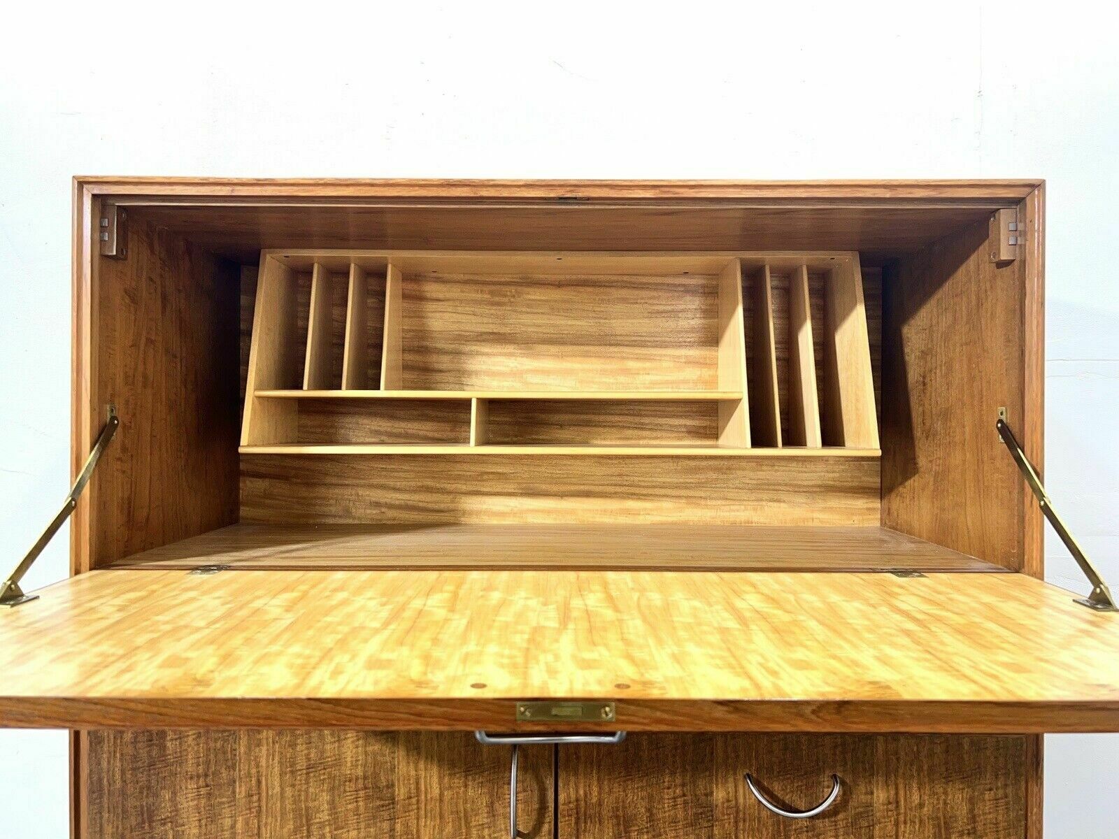 Gordon Russell Of Broadway, Rare Mid Century Bureau photo Furniture