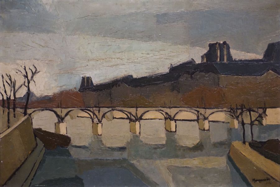 "Le Pont Des Arts" In Parijs Door Antoine De Margerie