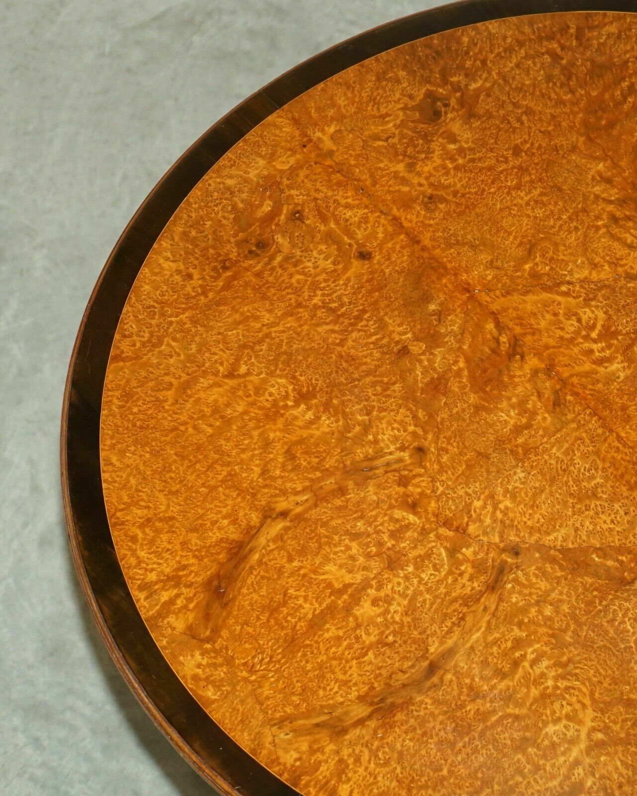 Gillows Of Lancaster Aesthetic Movement Amboyna Burr Walnut Occasional Table photo Furniture