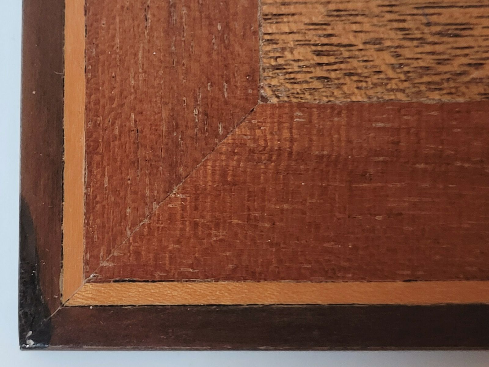 photo furniture Kitsch Mid Century Wooden Picture / Mid Century Art / Mid Century Wall Decor