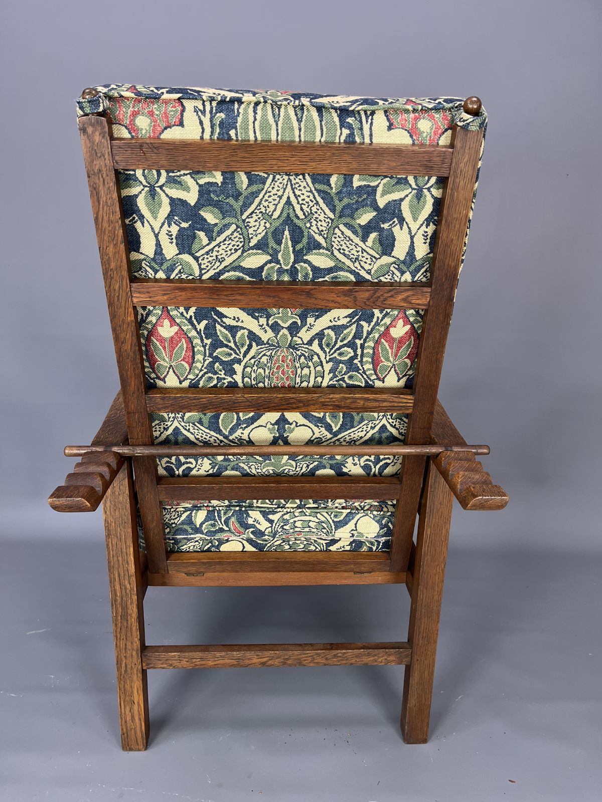 Ambrose Heal Oak Reclining Armchair photo vintage
