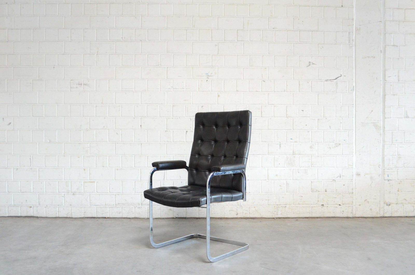 Robert Haussmann De Sede Rh 305 High Back Chair Black photo furniture
