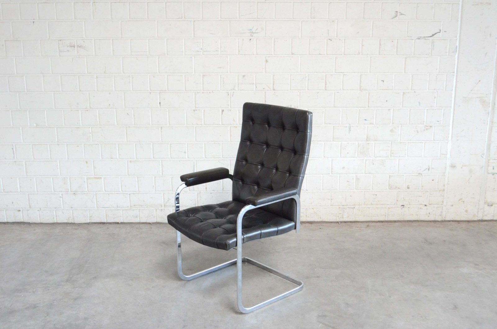 Robert Haussmann De Sede Rh 305 High Back Chair Black photo Furniture
