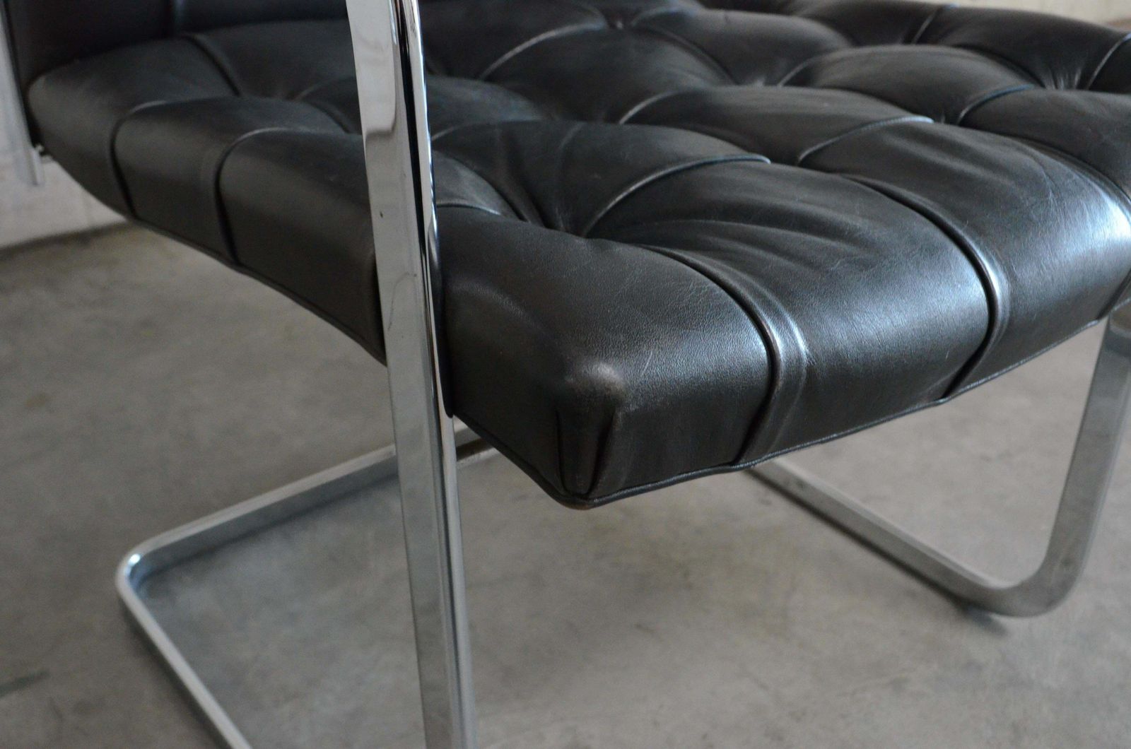 Furniture Robert Haussmann De Sede Rh 305 High Back Chair Black photo