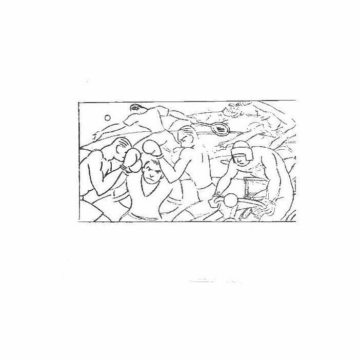 Lucien Roudier Eller Drawing On Paper 1930s photo for sale
