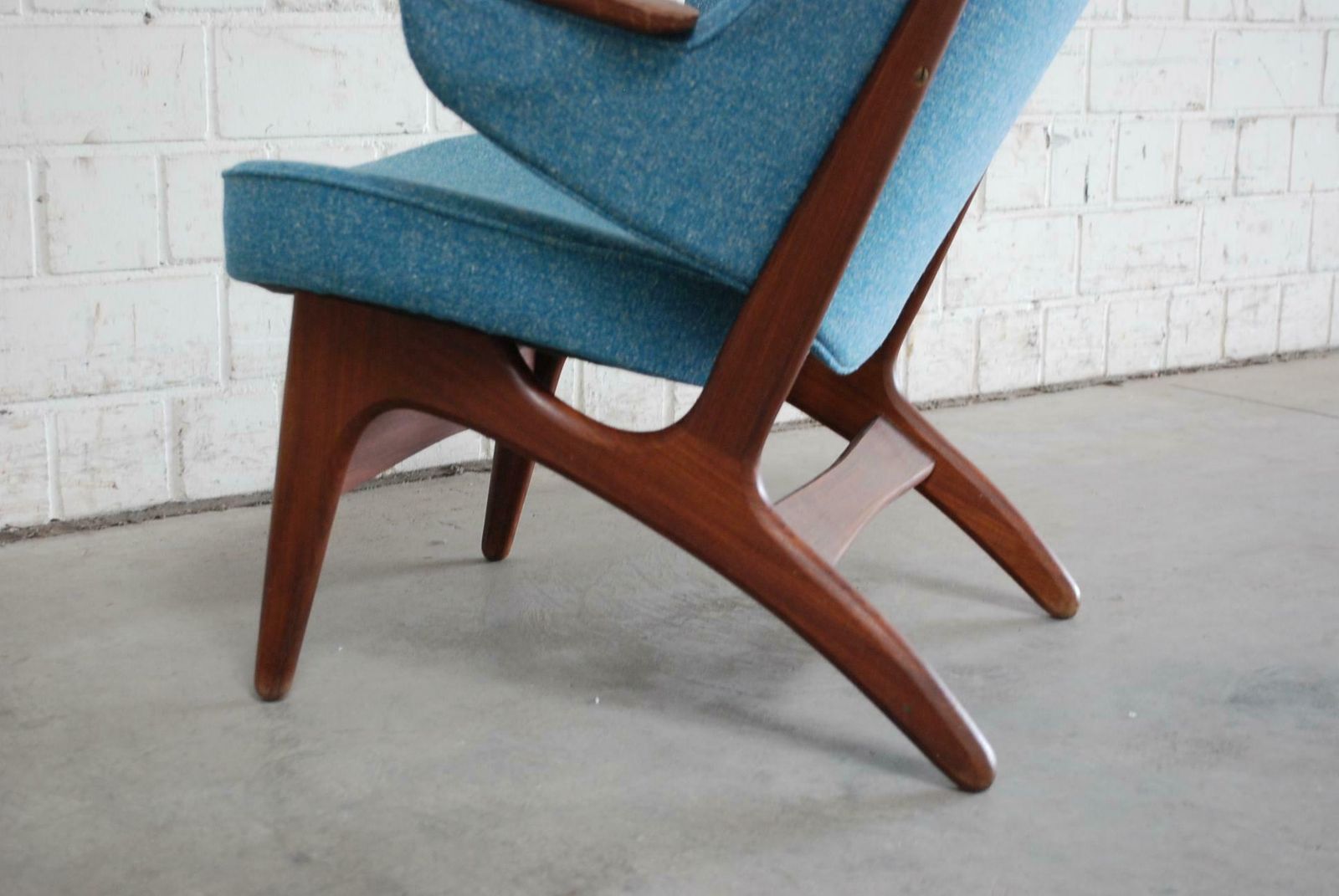 Carl Edward Matthes Modell 33 Pair Of Easy Lounge Chair, 1960s photo buy