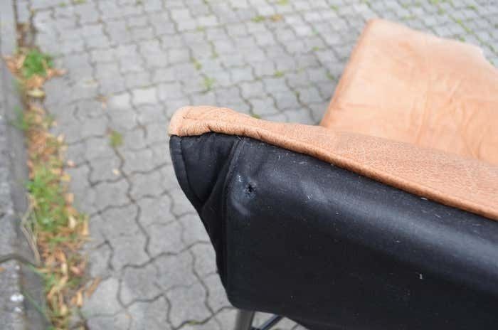 Vintage Ikea 80ties Tord Bjorklund Modell Skye Cognac Chaiselongue photo vintage