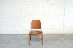 8 Set Of Original Austro Chairs By Franz Schuster For Wiesner Hager Austria 1959 photo buy