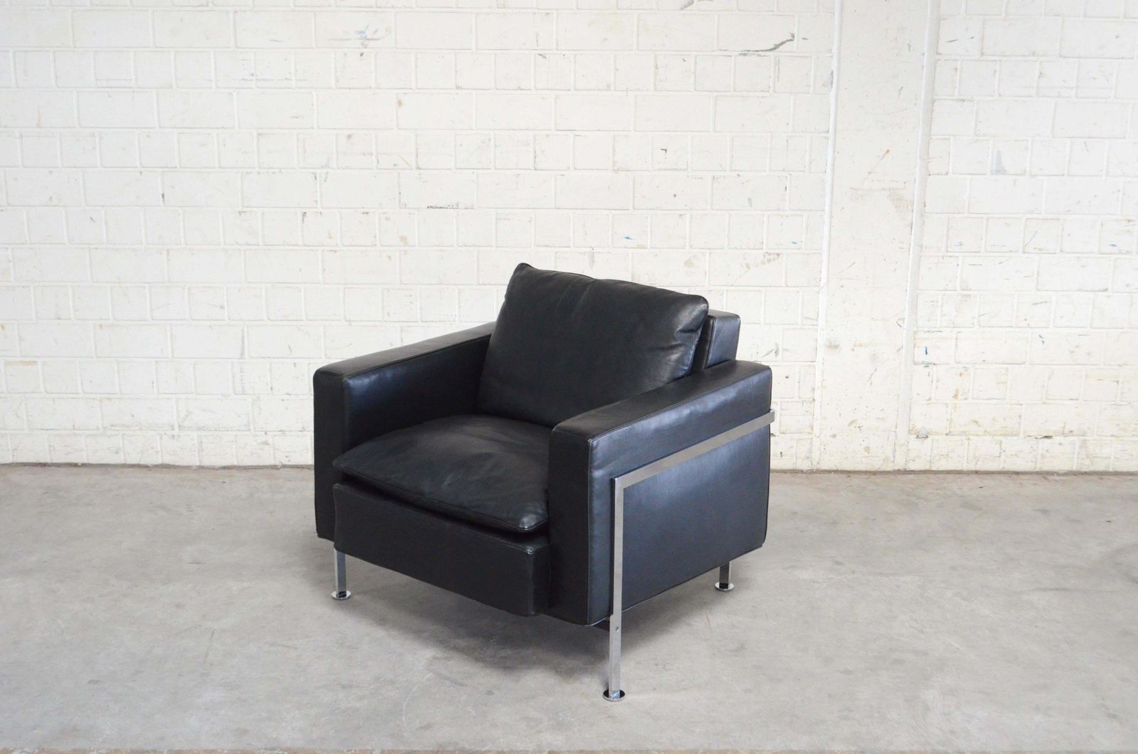 6353.0 Robert Haussmann Hans Kaufeld Or De Sede Rh 302 Leather Armchair First Edition photo