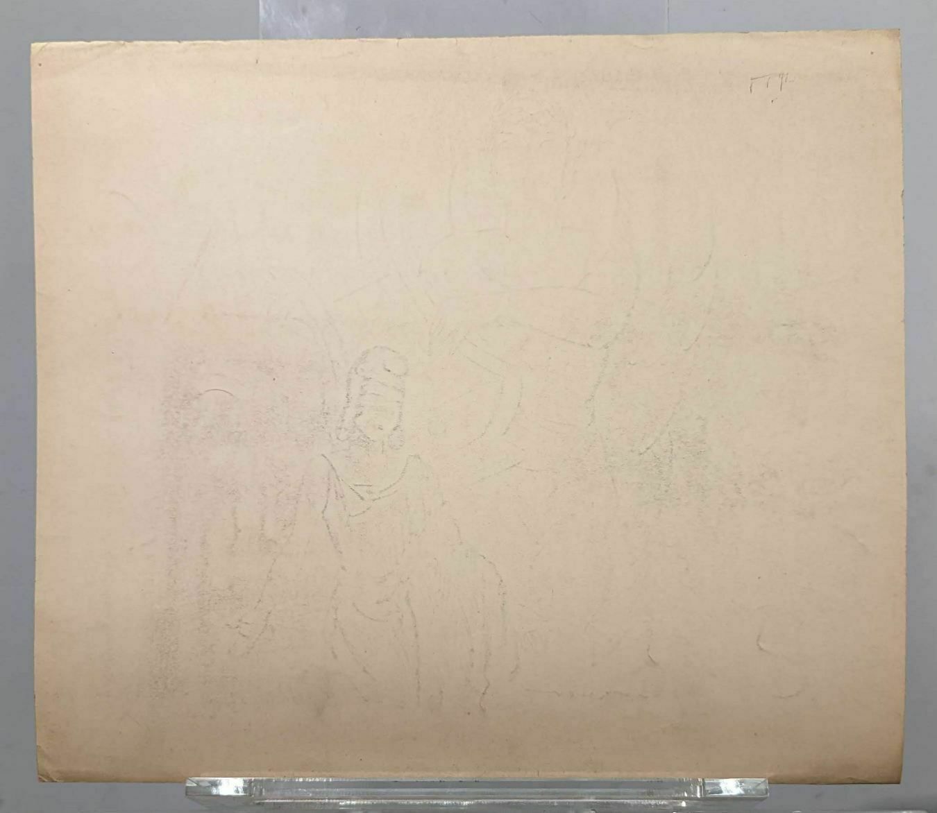 Lucien Roudier Eller Drawing On Paper 1930s photo 270.0