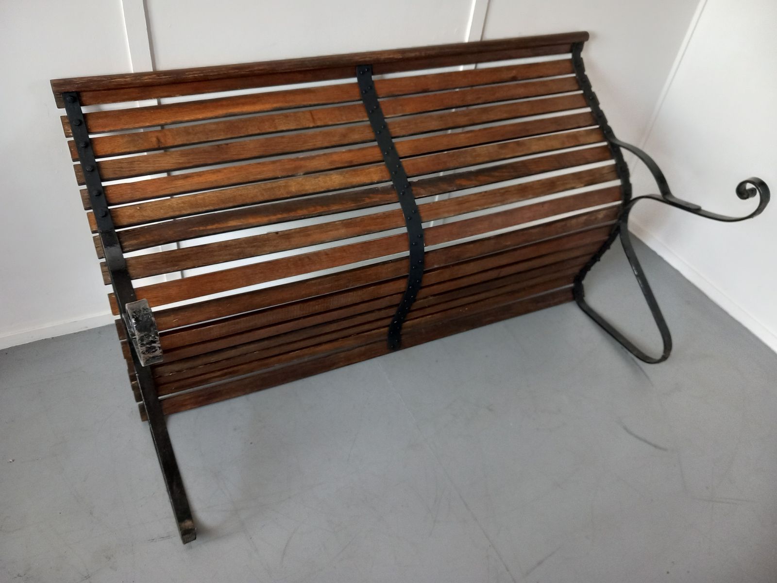 Garden Bench, 1930s, Oak, Antique photo buy