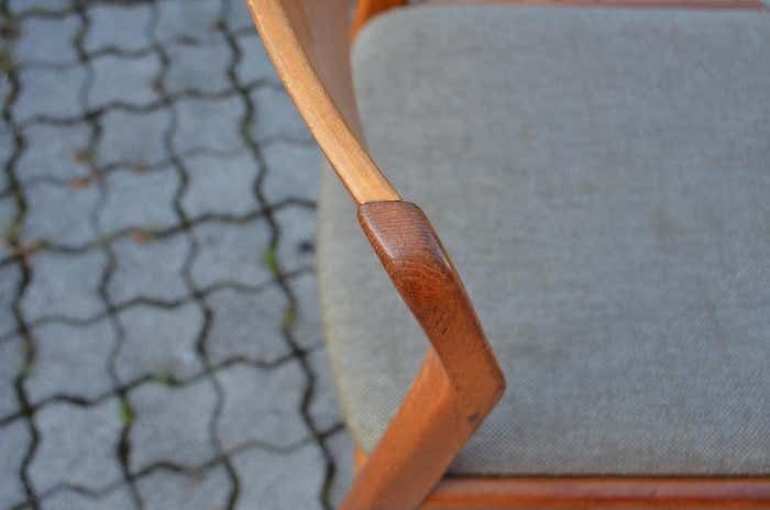 Erik Kirkegaard For Hong Stole Stolefabrik Danish Teak Dining Chair Set Of 4 photo vintage