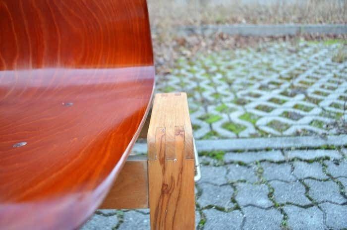 photo buy Mid Century Bentwood Plywood Chairs Stackable By Royal Germany Set Of 4