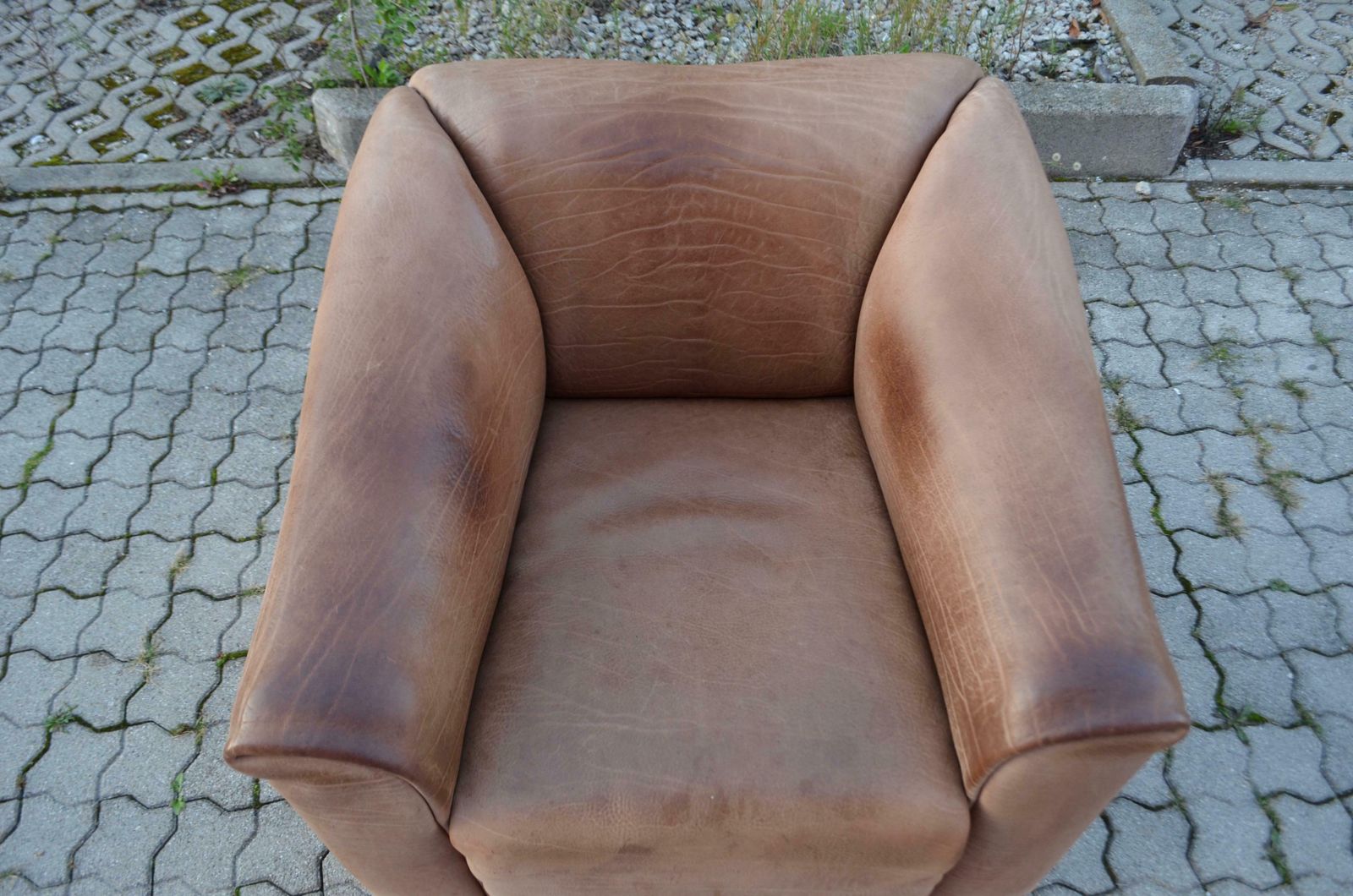 De Sede Ds 47 Neck Leather Armchair Brown photo Furniture