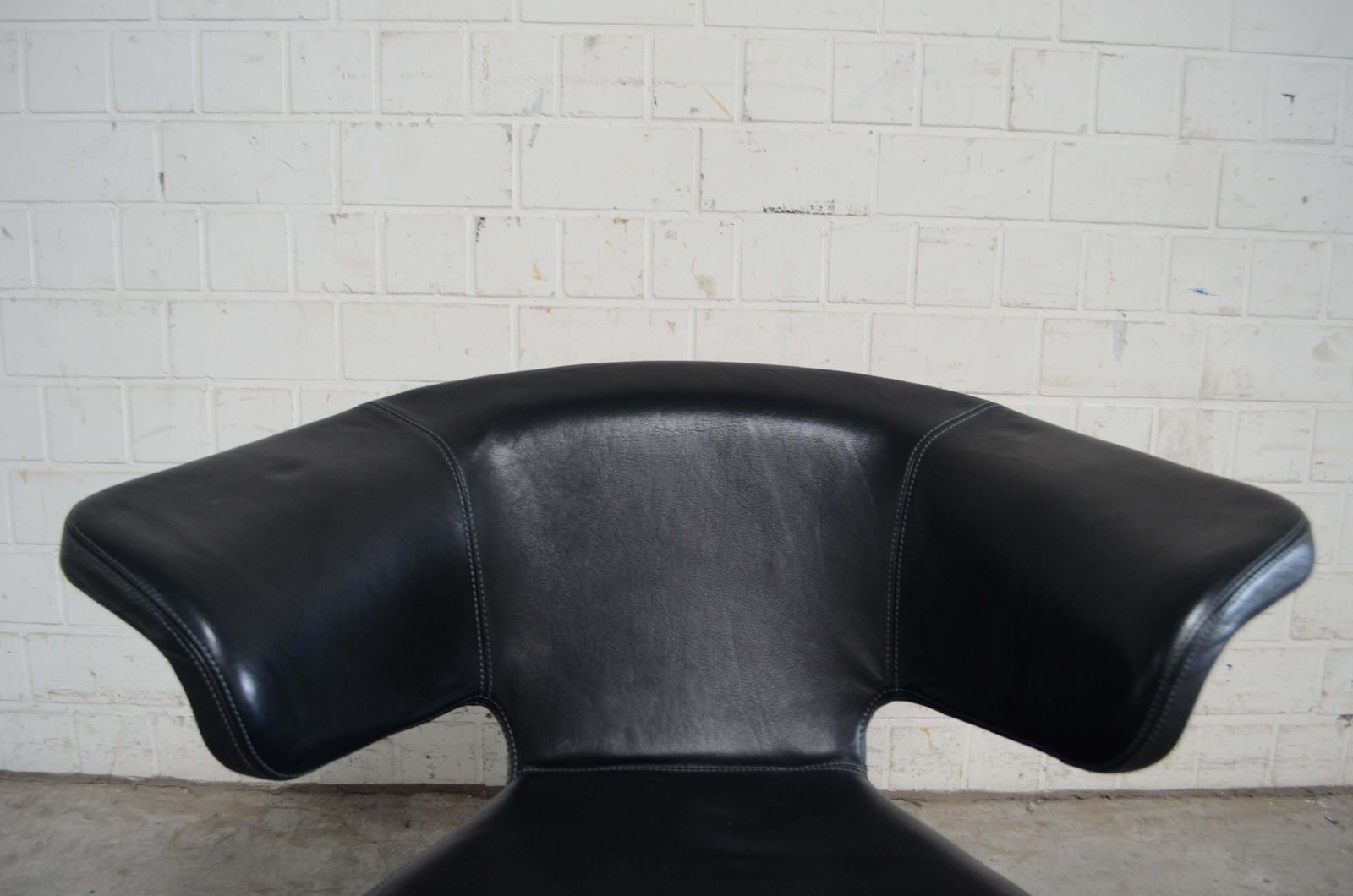 Rare Prototype Of Classicon Munich Lounge Chair Black Leather photo 3177.0