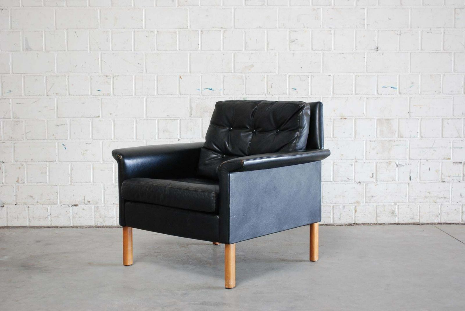 Kill International Pair Of Leather Armchair Design By Rudolf Glatzel, 1960s photo 3177.0