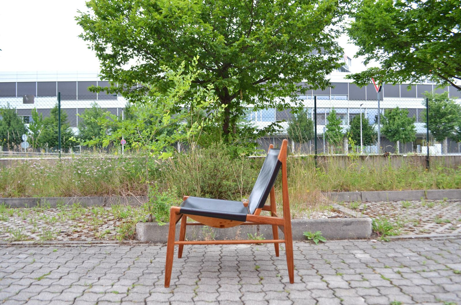 4024.0 Franz Xaver Lutz Model 1192 Chimney Lounge Chair For Deutsche Werkstätten, 1958 photo