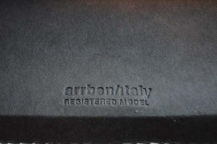 photo vinterior Arrben Italy Modern Grey Saddle Leather Dining Chair Model Marylin, Set Of 4