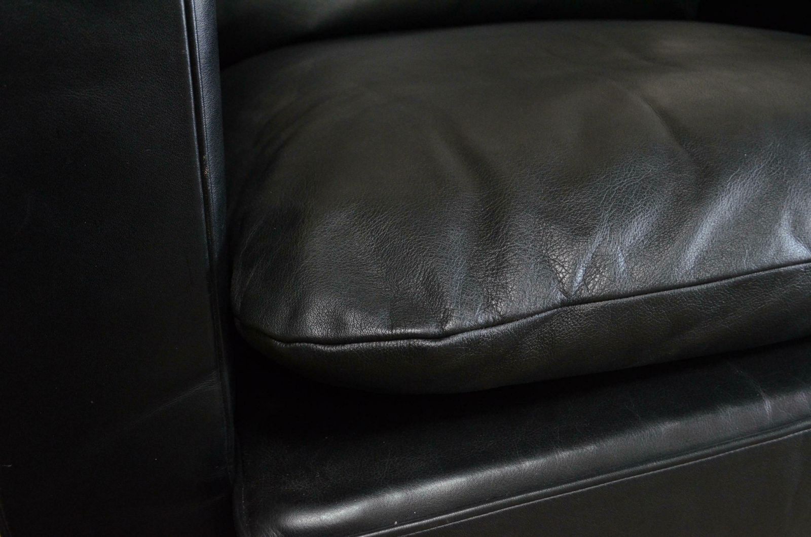 photo for sale Robert Haussmann Hans Kaufeld / De Sede Rh 302 Leather Armchair First Edition