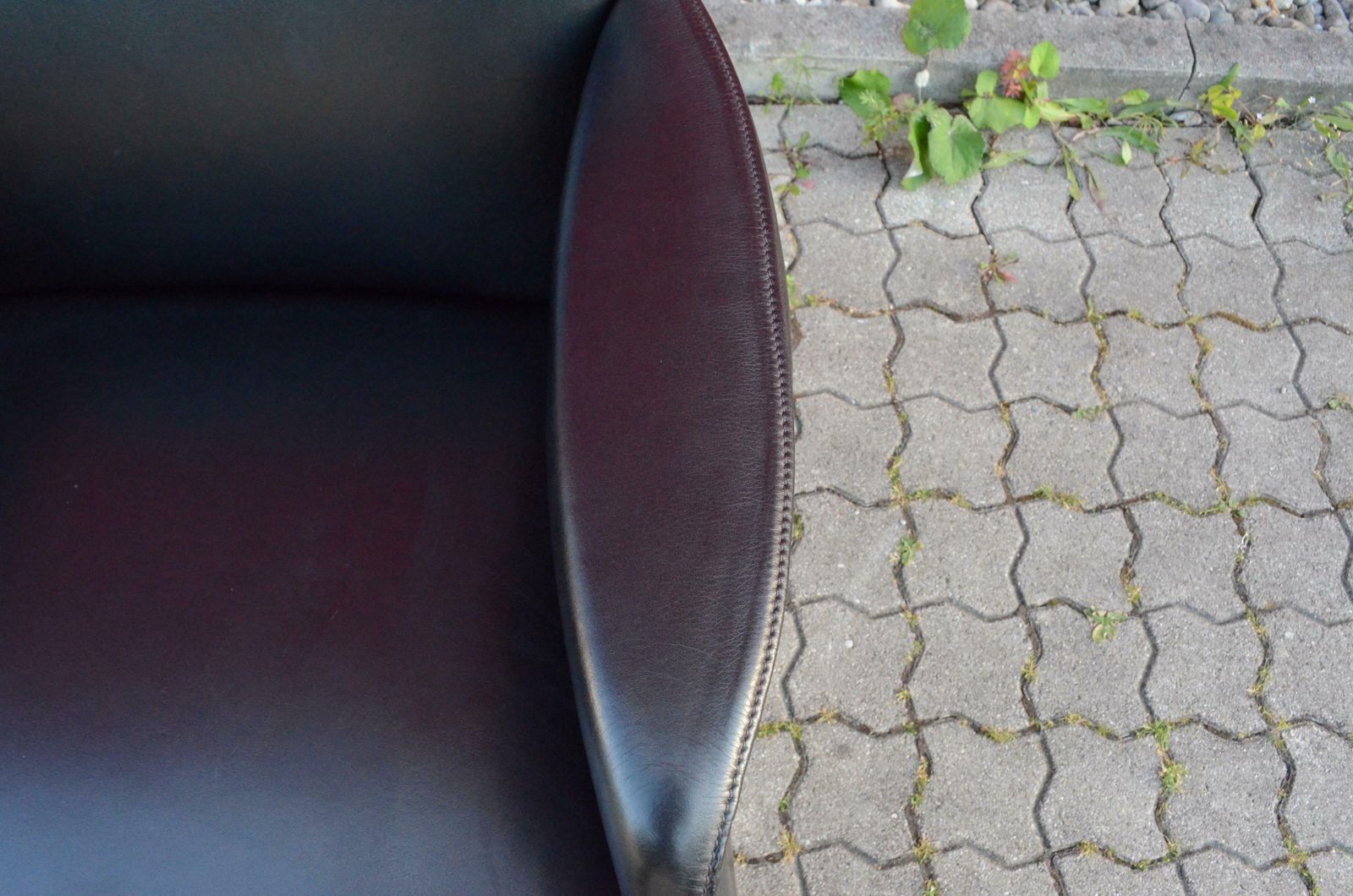 De Sede Black Leather Armchair photo buy
