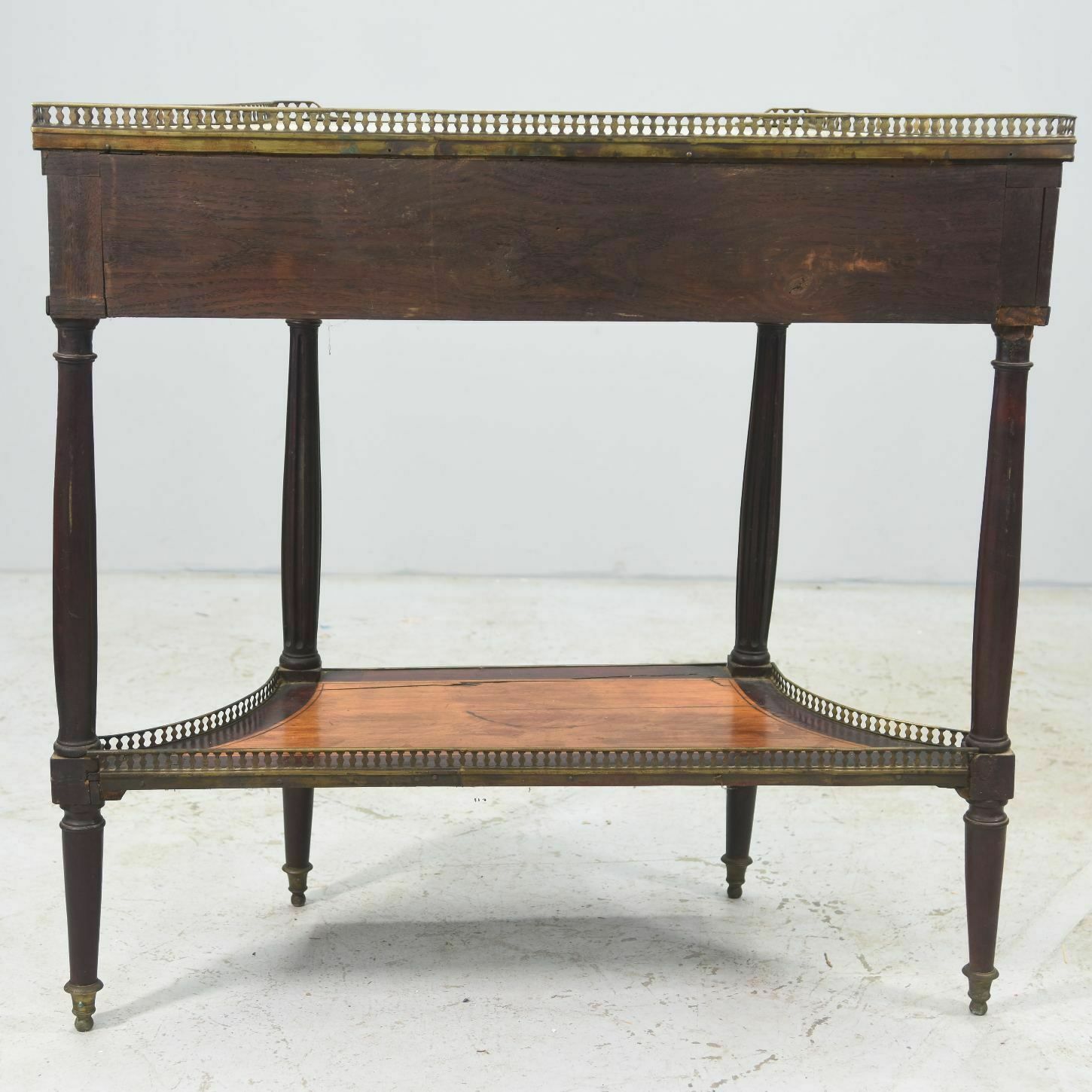 Louis XVI Period Console In Mahogany And Bronze Gallery photo Furniture