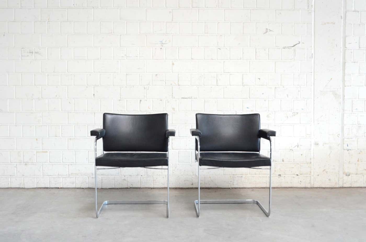 Robert Haussmann De Sede Rh 305 Chair Black photo for sale