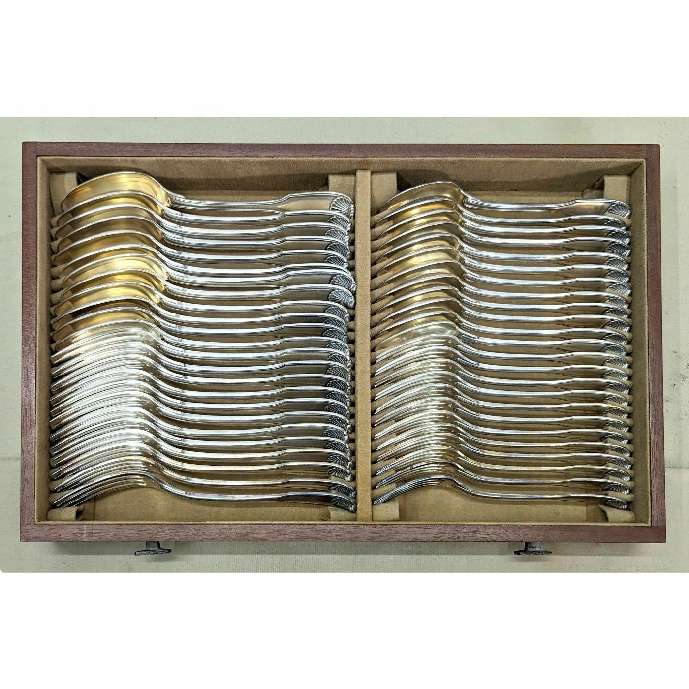 Silver Metal Cutlery In Its Maison Morlot Box photo buy