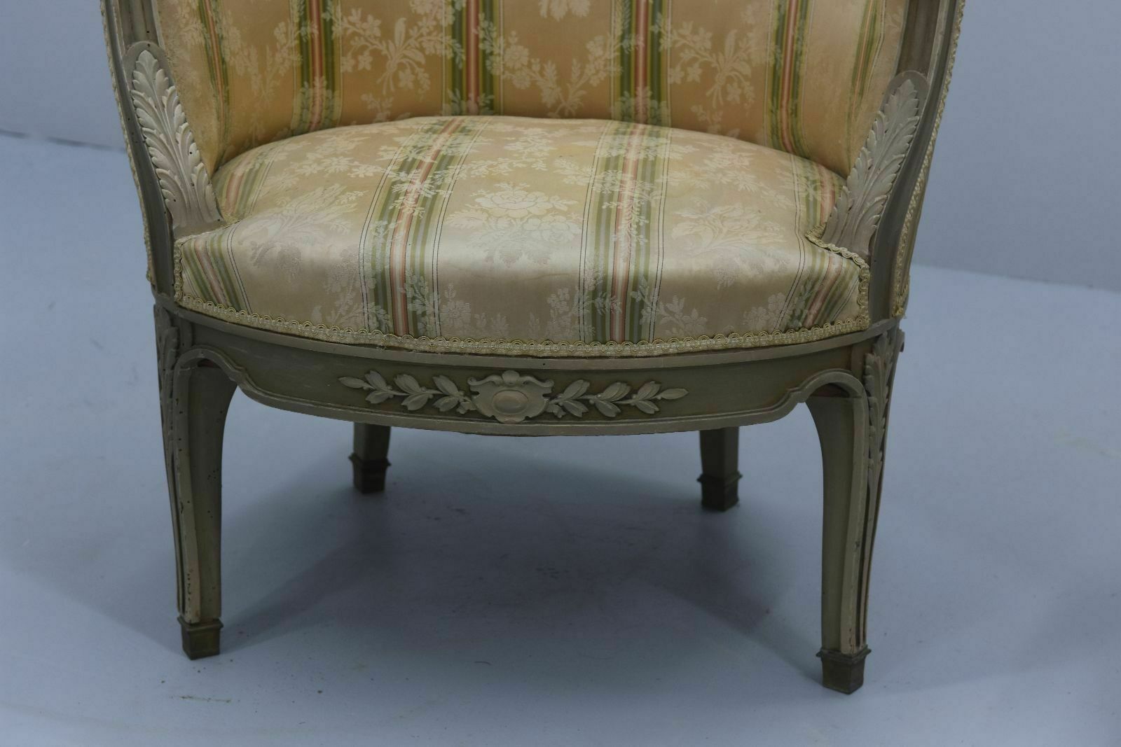 photo furniture Louis XVI Style Lacquered Armchairs Late 19th Century (Pair)