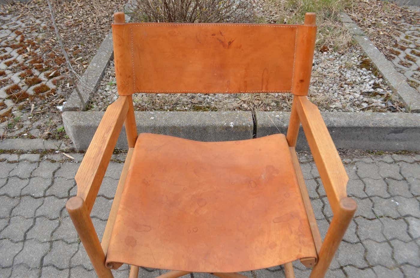 Horgen Glarus Modell 903 By Kurt Culetto Cognac Swiss Folding Spanish Chair photo buy