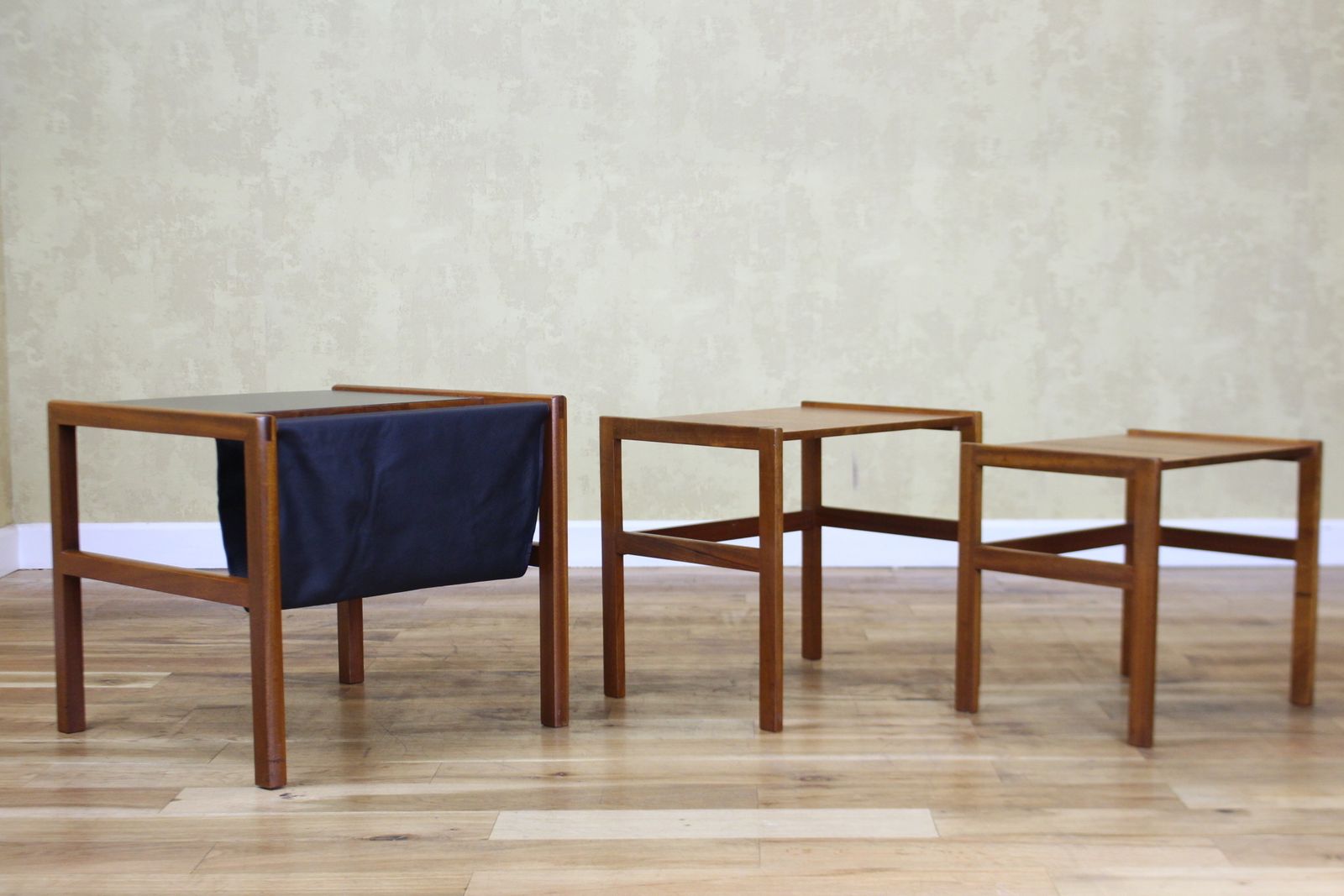 A H McIntosh Teak Nest Of Tables.