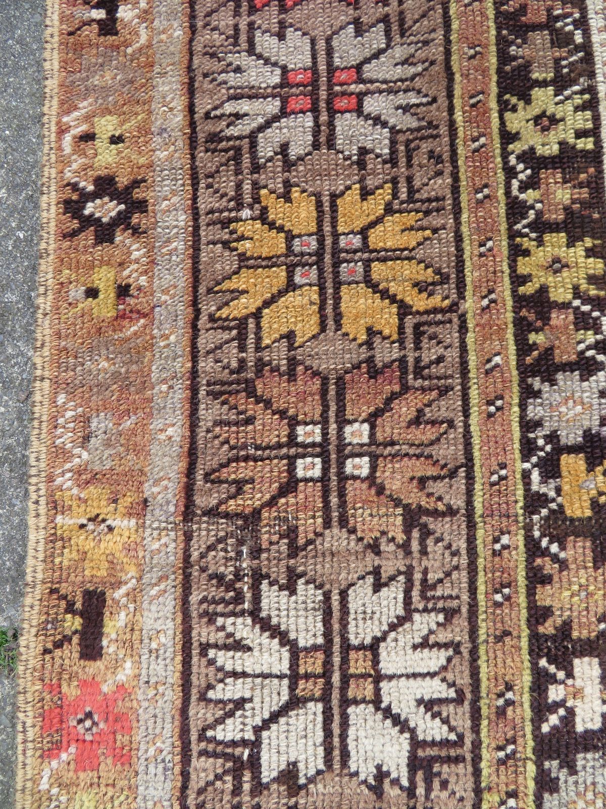 Antique Turkish Milas (Melas) Prayer Rug. Star Border. West Anatolia.Late 19th Century. 165cm X 104cm. photo for sale