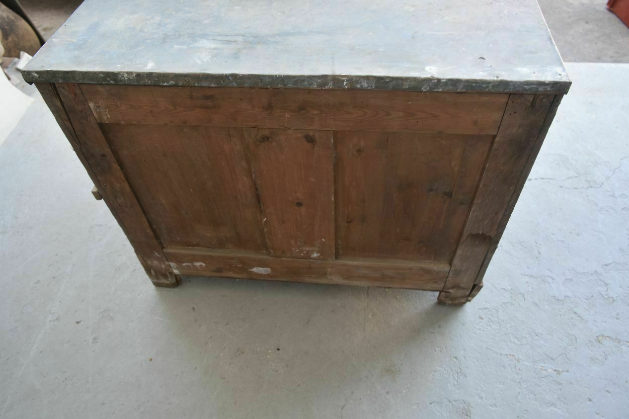 Rustic Workbench Chest Of Drawers With Vice Early 19th Century photo vinterior