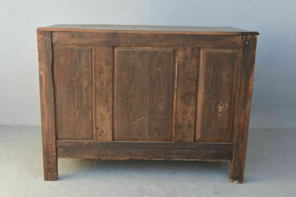 photo for sale Louis XV Crossbow Chest Of Drawers In Walnut, 18th Century,