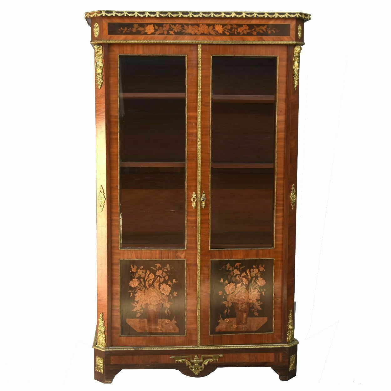 Napoleon III Bookcase In Rosewood, 19th Century