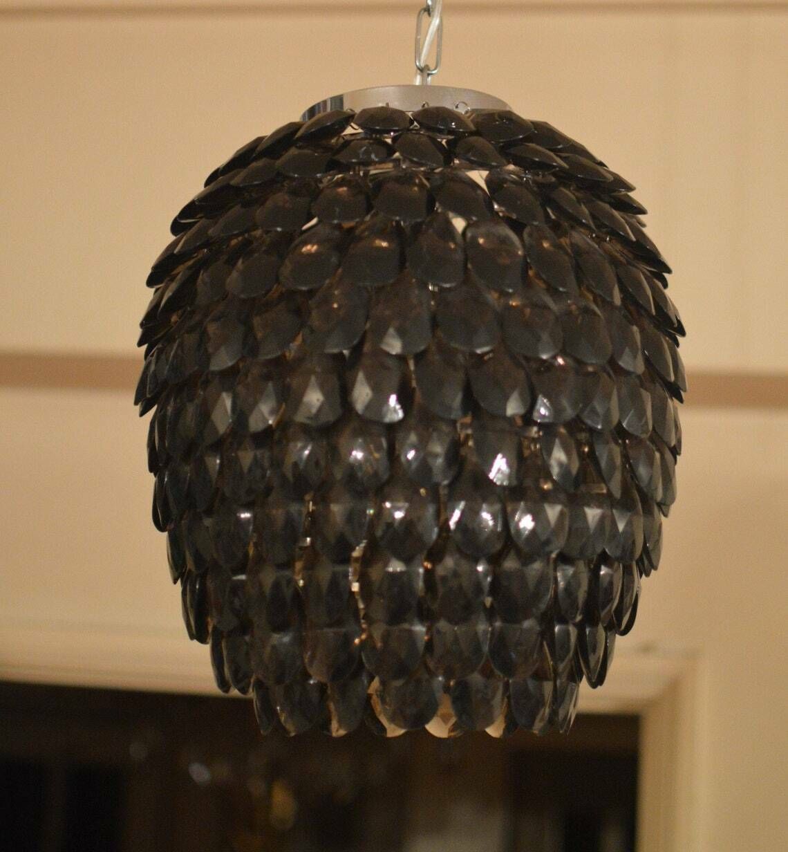 Chandelier Vintage 1960/70 Bohemian Acrylic. Raremodel