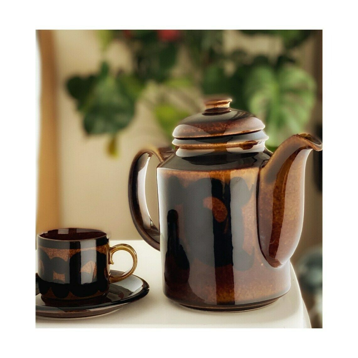 Arabia Soraya Tea Service Gunvor Olin  Grönqvist, 1960s Finland photo furniture