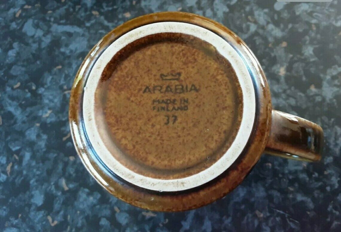 Arabia Soraya Tea Service Gunvor Olin  Grönqvist, 1960s Finland photo Home Decor